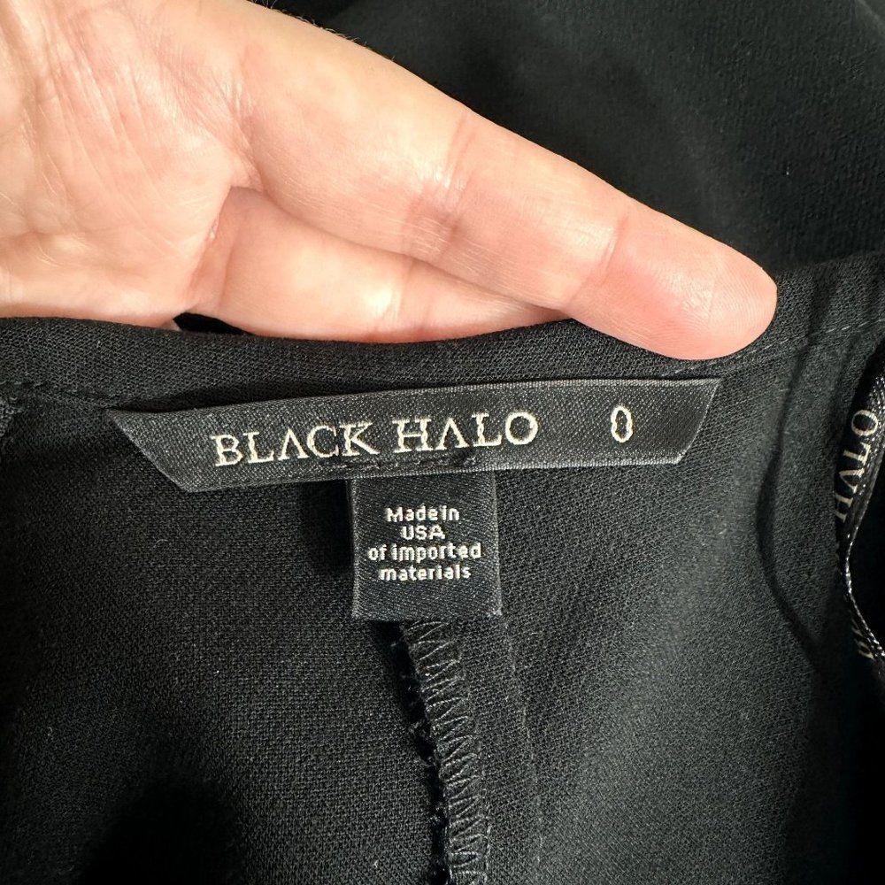 Black Halo Apollo Two Piece Pant Suit Black - Picture 12 of 15